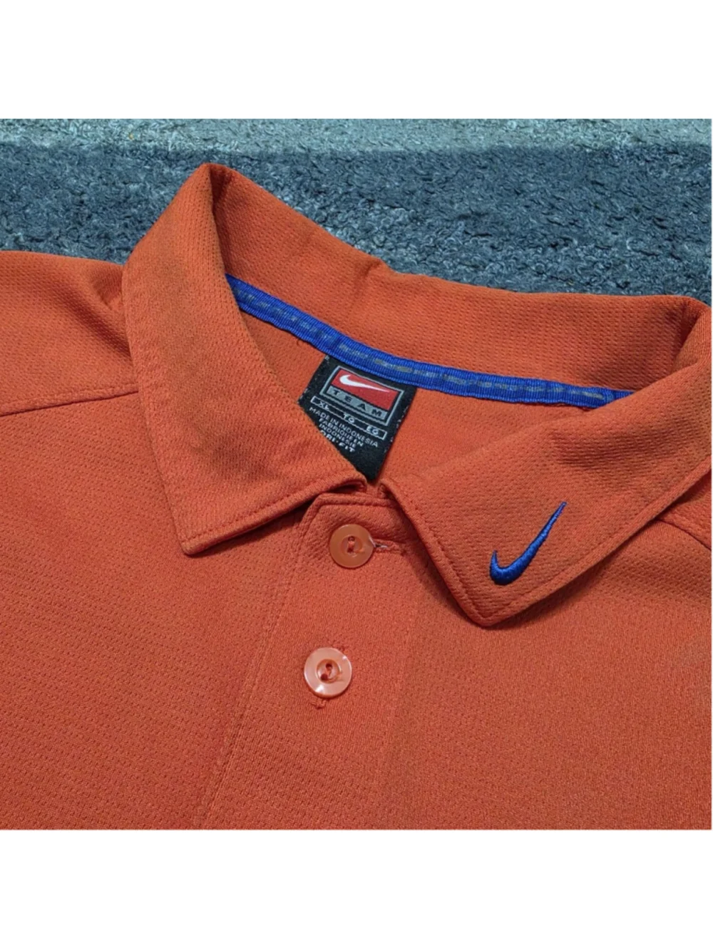 Florida Gators Vintage Nike Polo Shirt Mens XL Orange Embroided